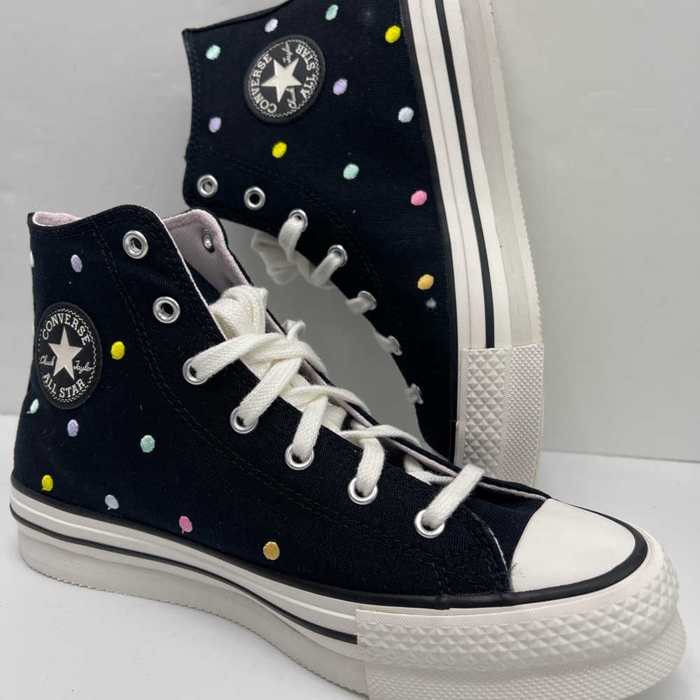 Converse WMNS Multi Polka Dot High-Tops
CTAS EVA LIFT HI
BLACK/VINTAGE Sneakers - Picture 13 of 16